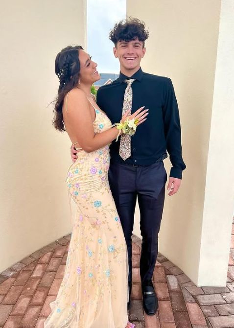 Pretty Mermaid Spaghetti Straps Pastel Yellow Tulle Applique Long Prom Dress,Evening Dress GG1942