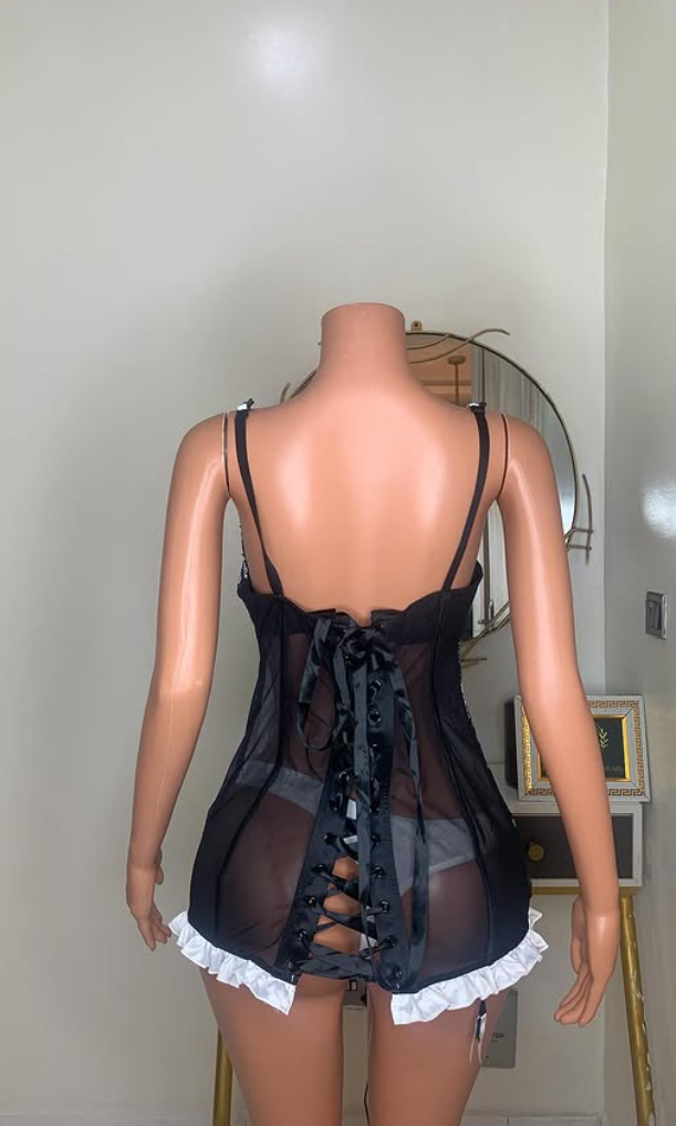 Chic A Line Spaghetti Straps Satin Lace Short Prom Dress,Homecoming Dress,Birthday Dress GG3464