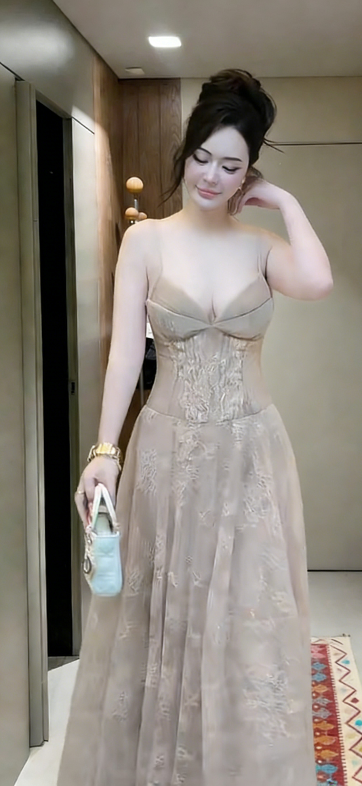 Sexy A Line Spaghetti Straps Tulle Lace Long Prom Dress,Evening Dress GG5654