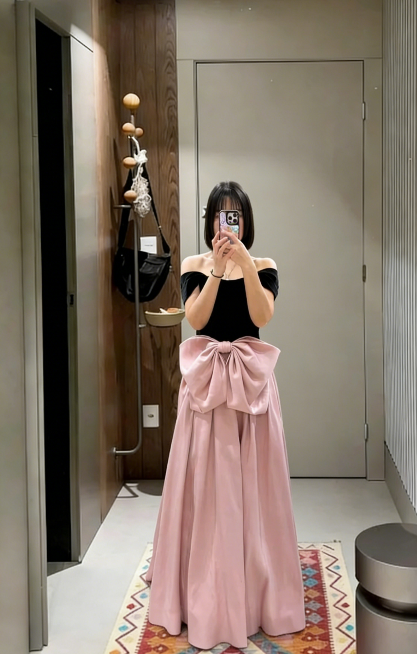 Pretty A Line Off The Shoulder Satin Long Prom Dress,Evening Dress GG5656