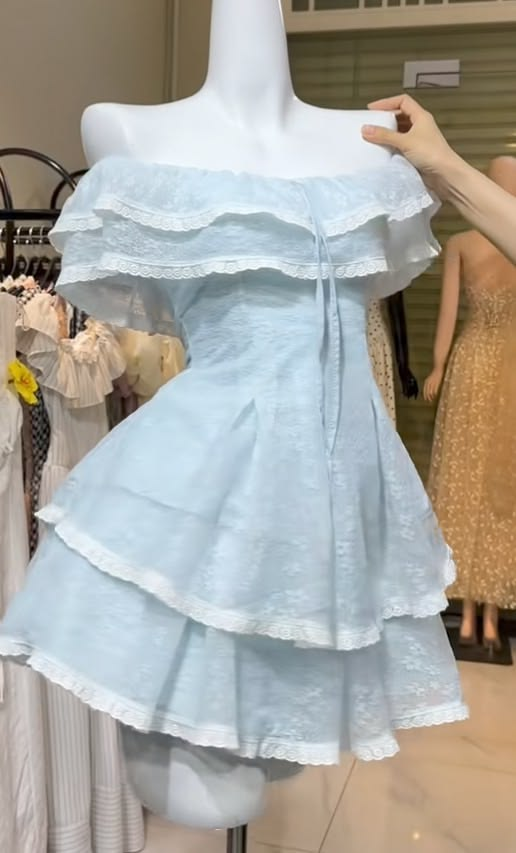 Sweet A Line Off The Shoulder Chiffon Lace Short Homecoming Dress,17th Birthday Dress GG5809