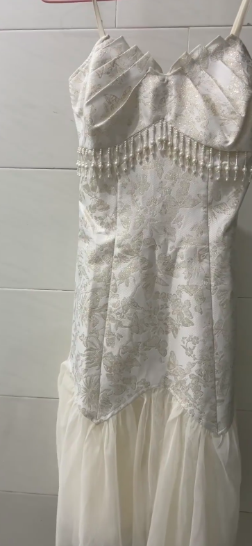 Gorgeous A Line Spaghetti Straps Satin Tulle Long Prom Dress,Evening Dress GG5822