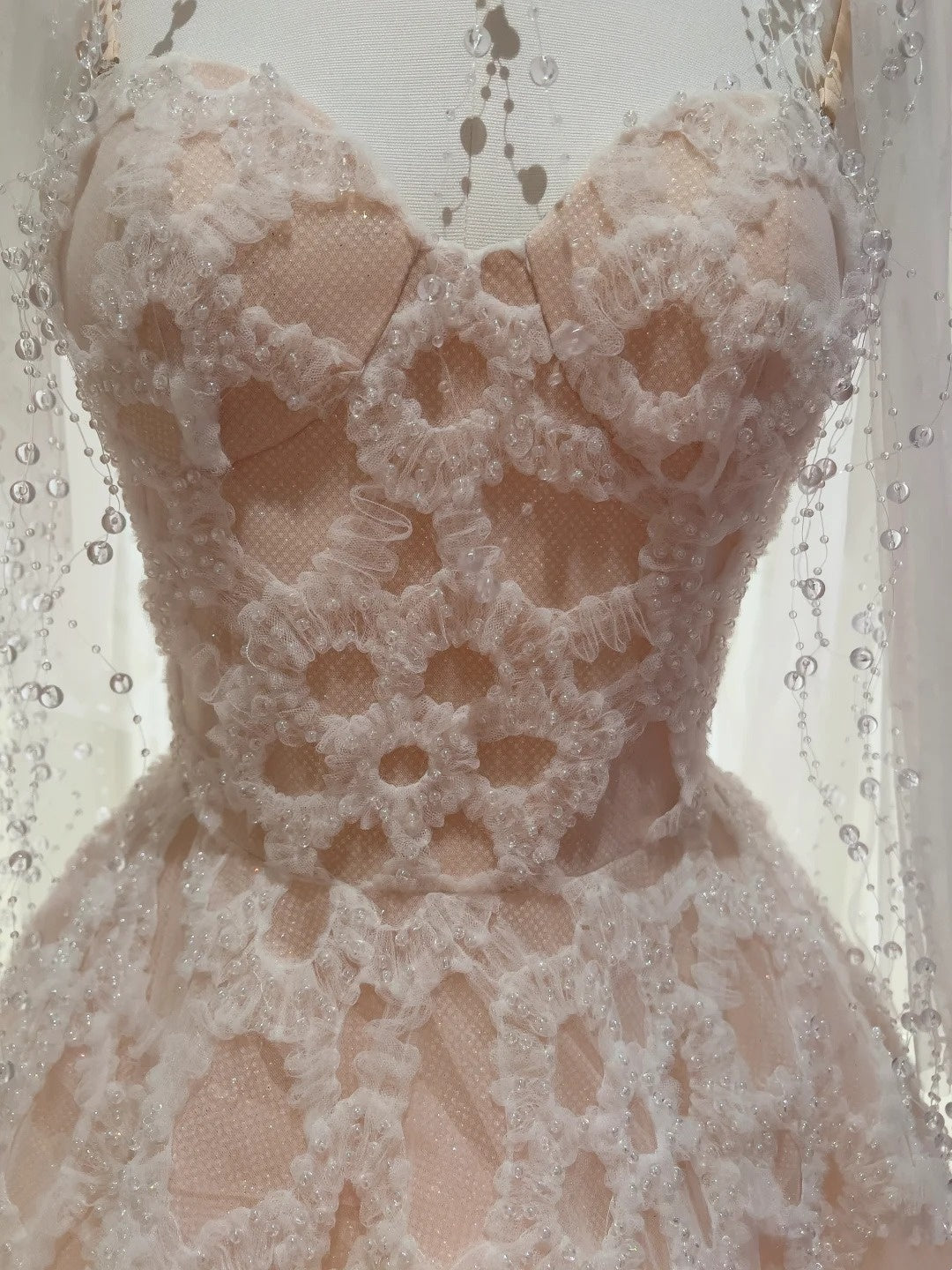Sweet Spaghetti Straps Light Pink Homecoming Dress Beads Tassel Birthday Dress A-Line Mini Dress GG5838