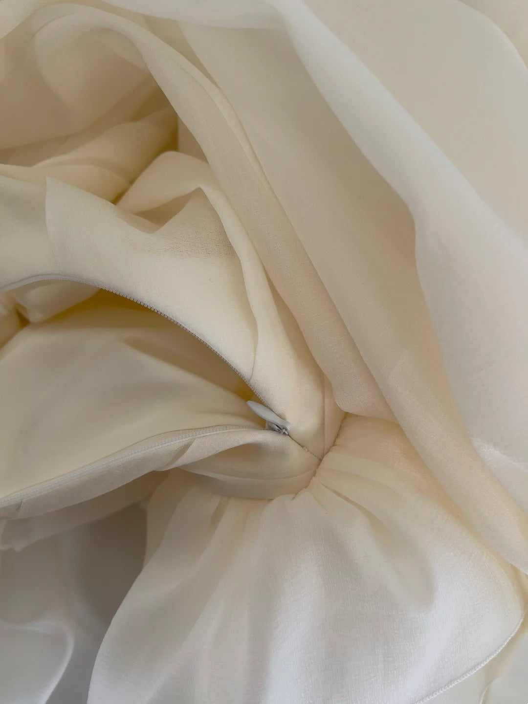 Elegant Asymmetrical Neck Ivory Homecoming Dress Pleated Bow Birthday Dress Long Sleeve A-Line Mini Dress GG5839
