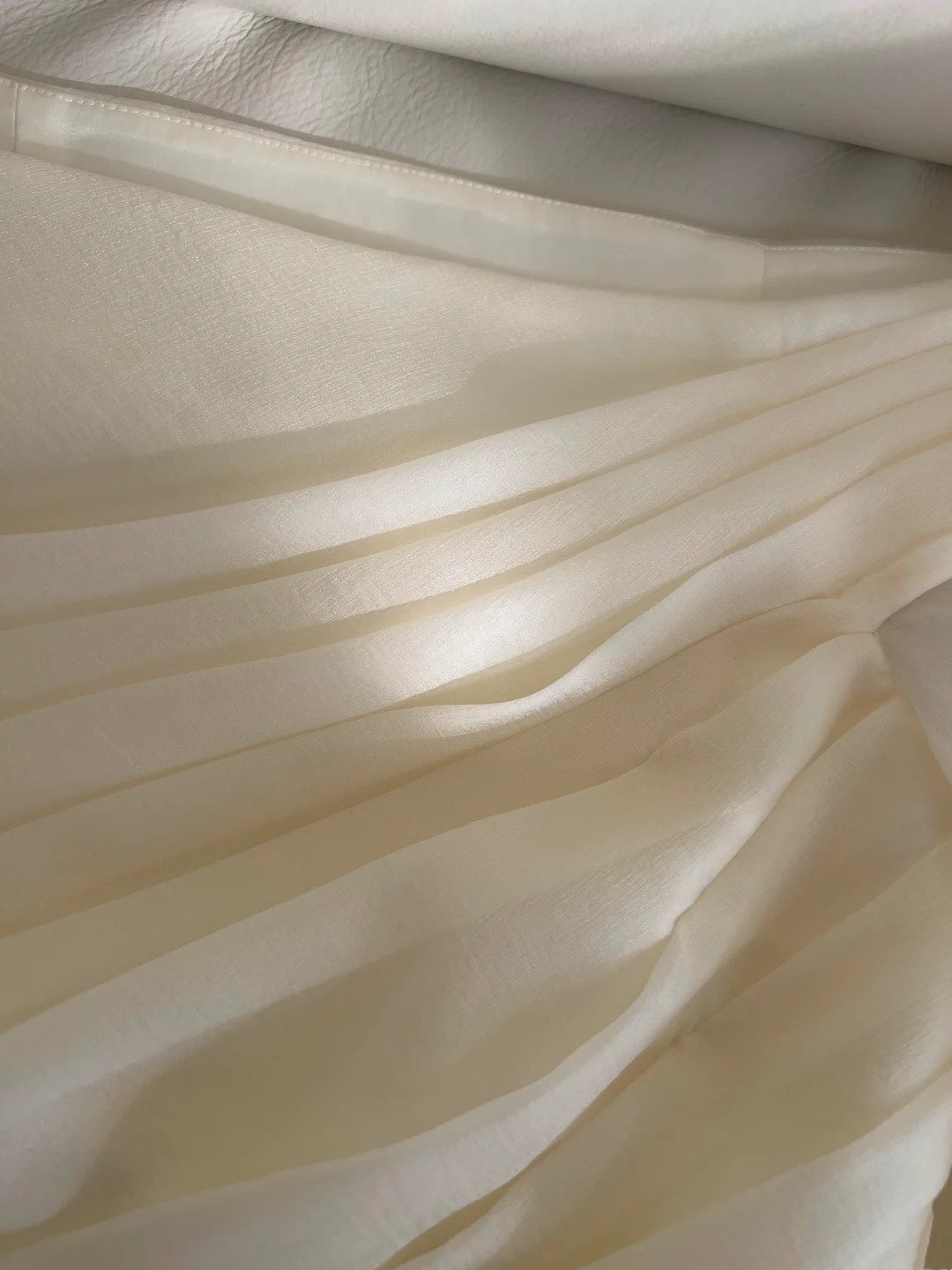 Elegant Asymmetrical Neck Ivory Homecoming Dress Pleated Bow Birthday Dress Long Sleeve A-Line Mini Dress GG5839