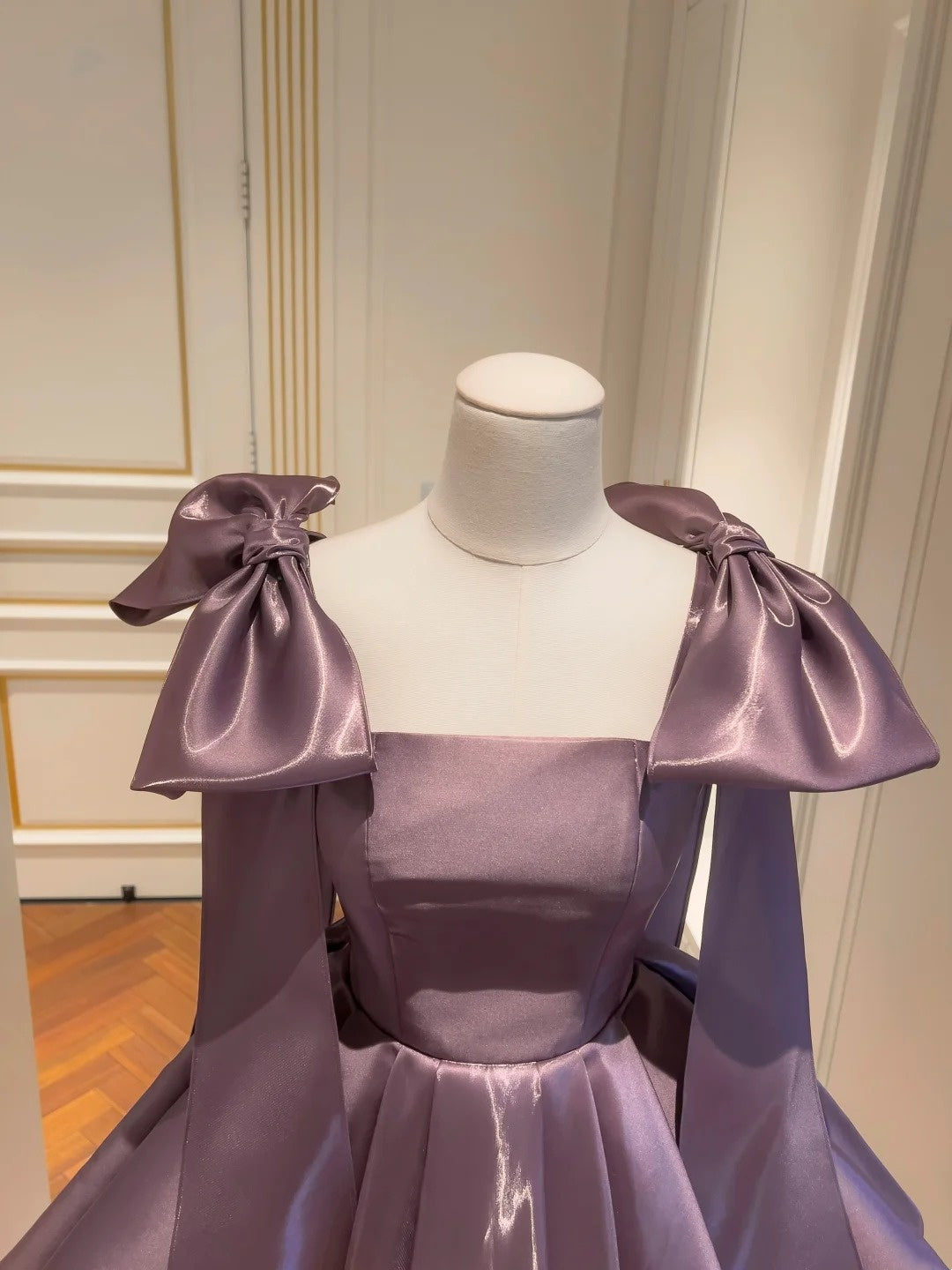 Alluring Purple Homecoming Dress Spaghetti Straps Birthday Dress Satin A-Line Mini Dress GG5856
