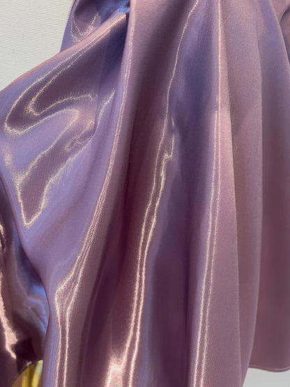 Alluring Purple Homecoming Dress Spaghetti Straps Birthday Dress Satin A-Line Mini Dress GG5856