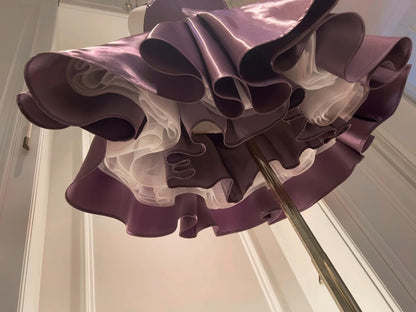 Alluring Purple Homecoming Dress Spaghetti Straps Birthday Dress Satin A-Line Mini Dress GG5856