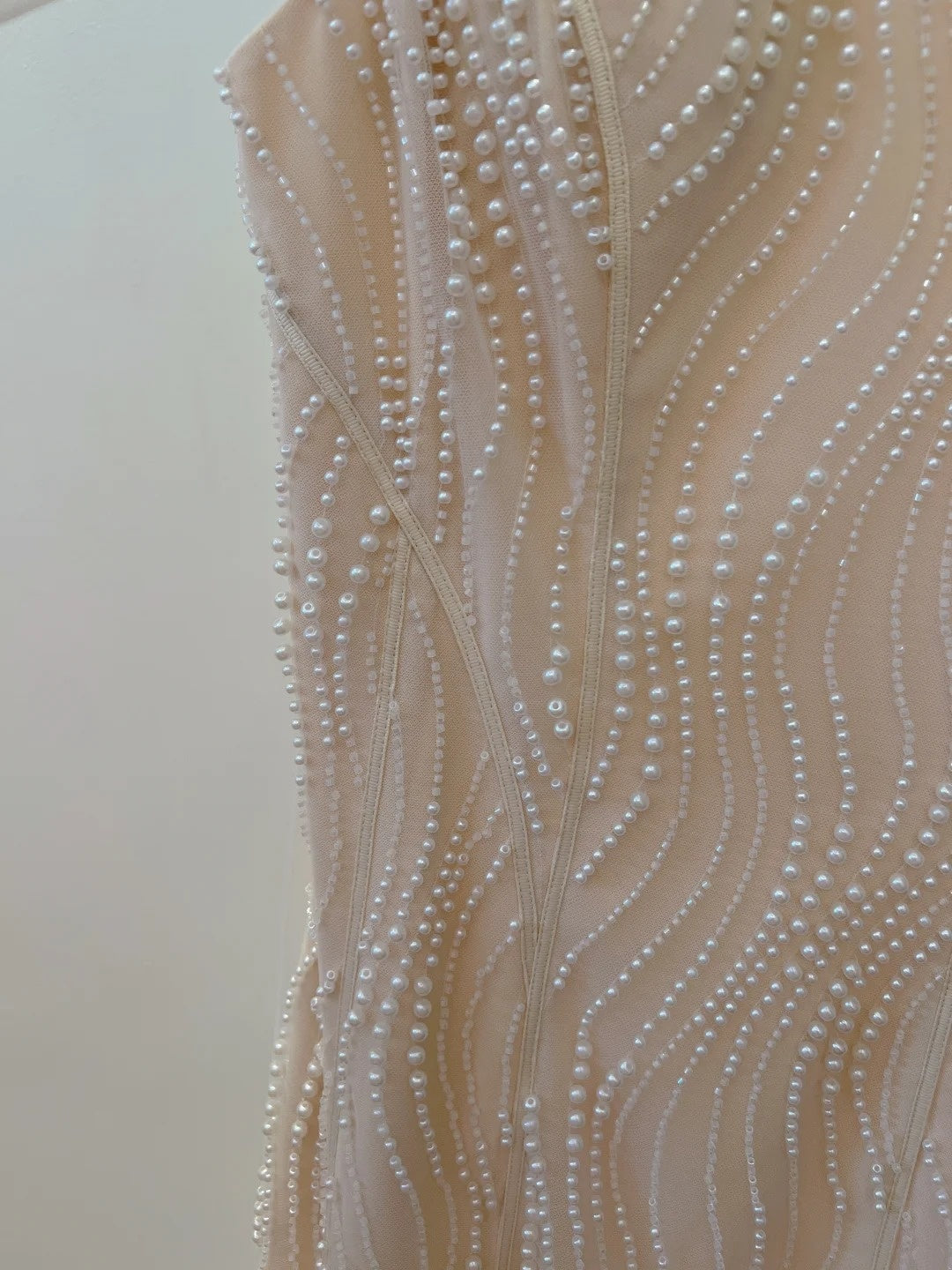 Elegant Spaghetti Straps Pink Prom Dress   Beading Tulle Mermaid Long Evening Dress GG5877