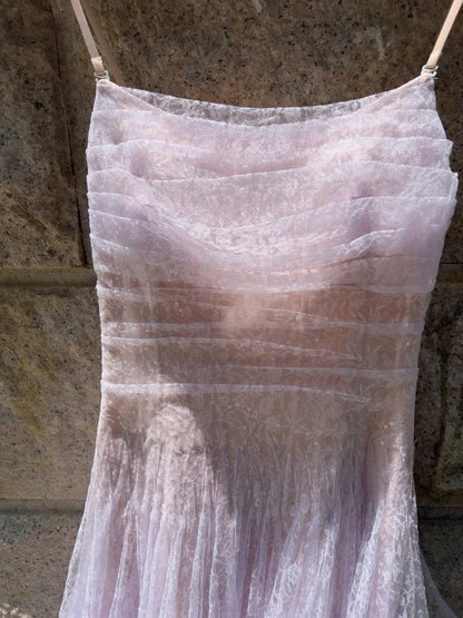 Dreamy Light Purple Prom Dress Sequins Tulle A-Line Evening Dress GG5907