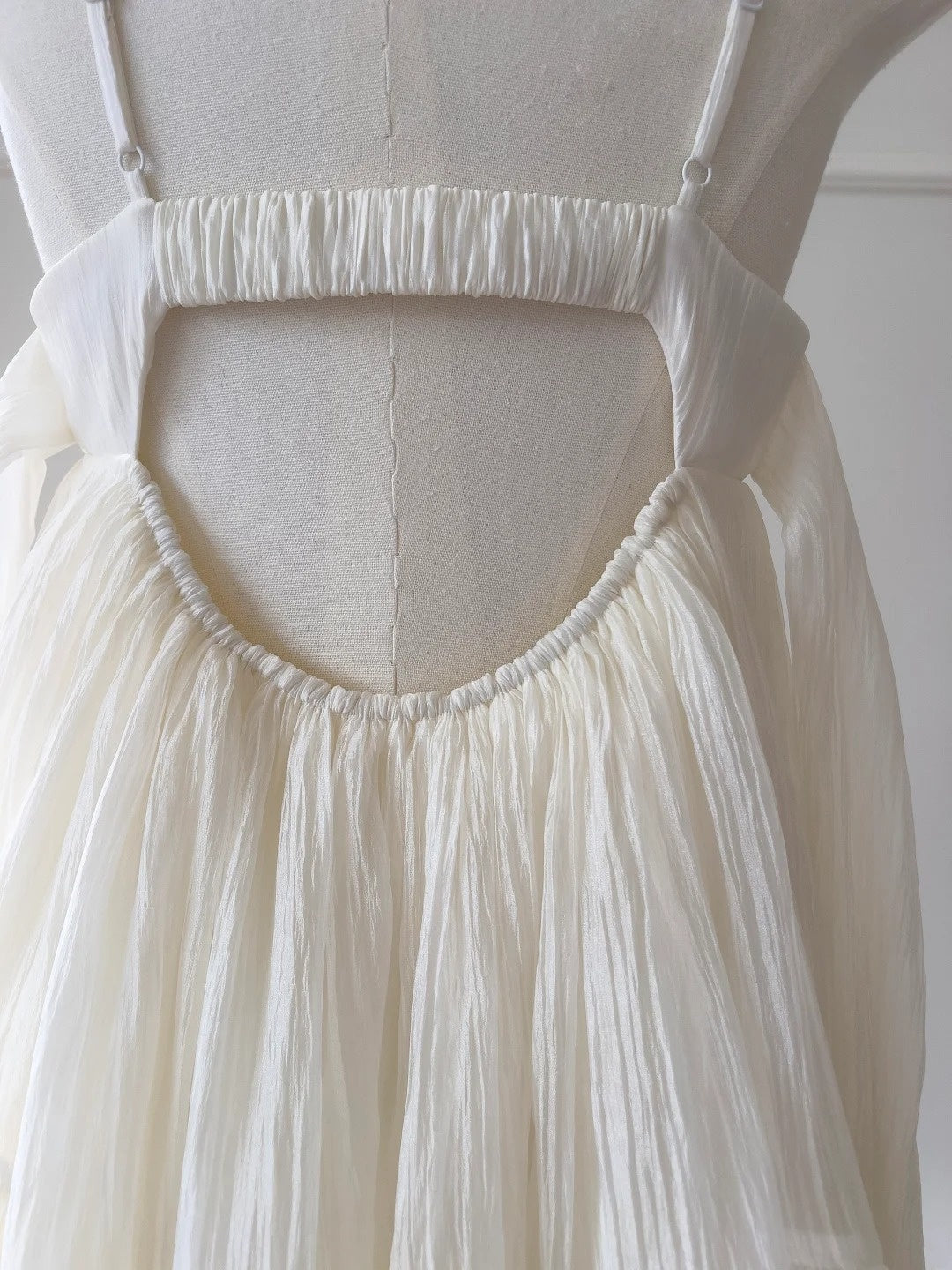 Ethereal White Homecoming Dress Spaghetti Straps Birthday Dress A-Line Mini Dress GG5908