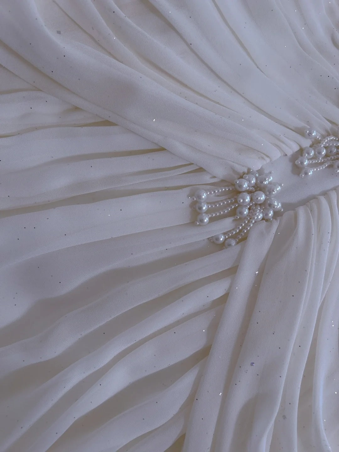 Elegant Halter Neck White Prom Dress Beads Sequins A-Line Evening Dress GG5919