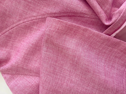 Modern Spaghetti Straps Pink Homecoming Dress Beaded Flowers A-Line Birthday Dress GG5981