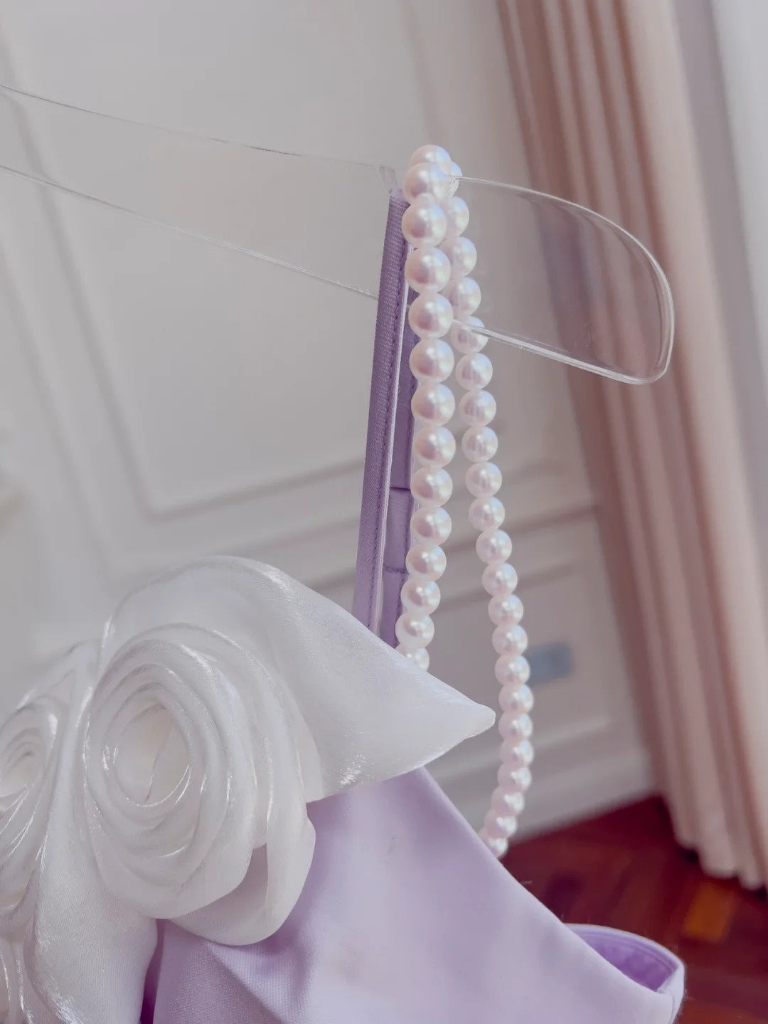 Romantic Spaghetti Straps Purple Homecoming Dress Beading Florals A-Line Birthday Dress GG6026
