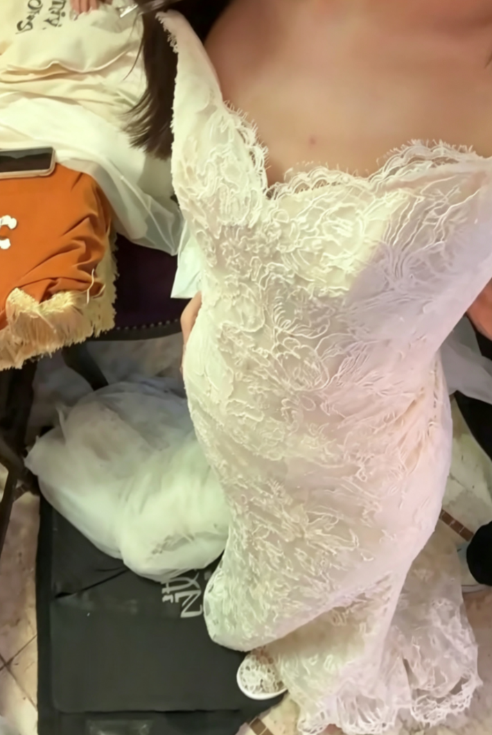 Unique Strapless Wedding Dress Lace Mermiad Bridal Dress GG6650