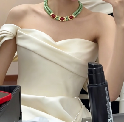 Graceful Strapless Wedding Dress Satin Mermiad Bridal Dress GG6668