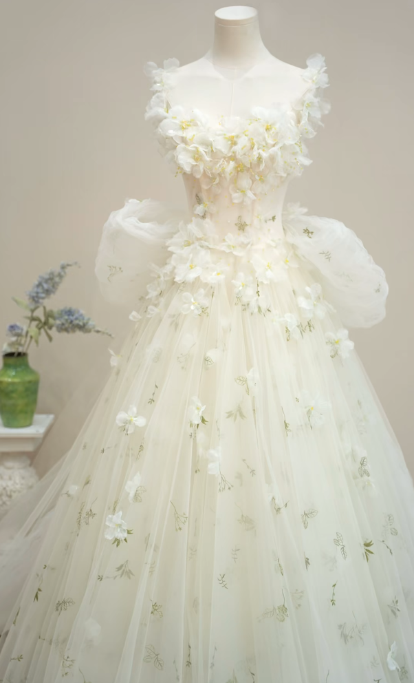 Attractive Off-Shoulder Pastel Green Prom Dress Sequins Appliques A-Line Formal Dress GG7206