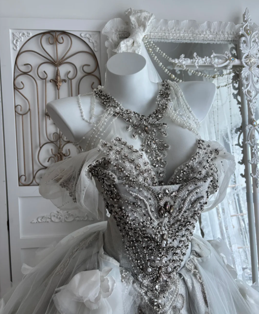 Fascinating Off-Shoulder Homecoming Dress Sequins Beaded A-Line Birthday Dress GG7397