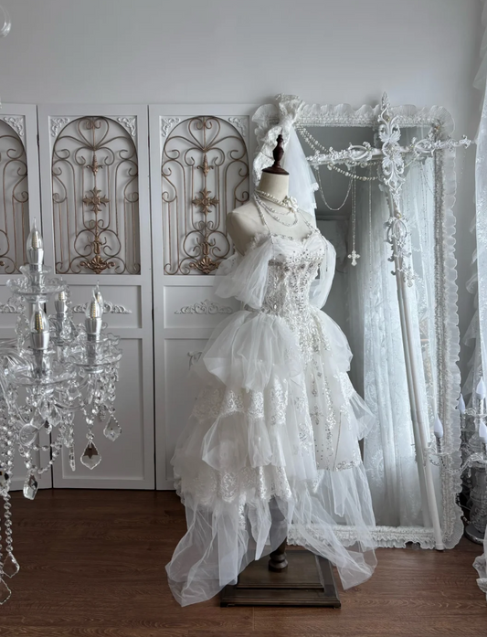 Attractive Off-Shoulder Homecoming Dress White Beading A-Line Birthday Dress GG7433