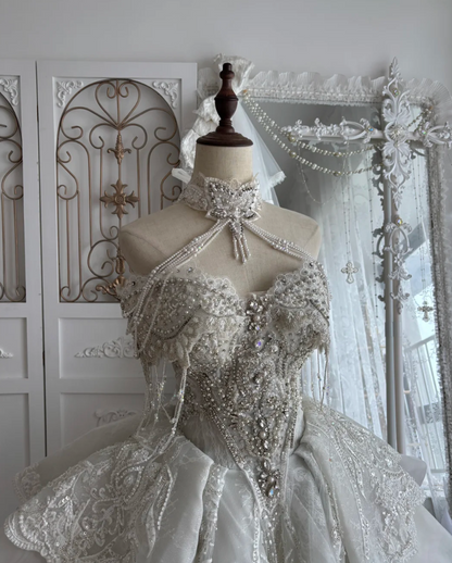 Exquisite Off-Shoulder Homecoming Dress White Beading A-Line Birthday Dress GG7456