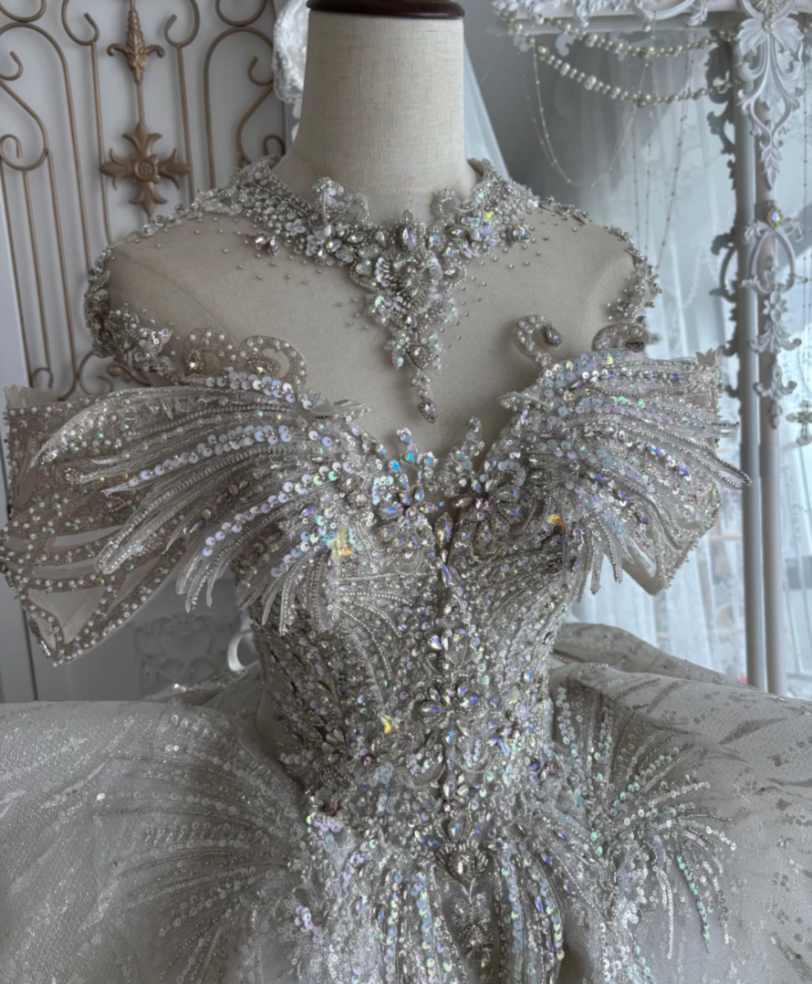 Elegant Off-Shoulder Homecoming Dress White Beading A-Line Birthday Dress GG7473