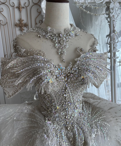 Elegant Off-Shoulder Homecoming Dress White Beading A-Line Birthday Dress GG7473
