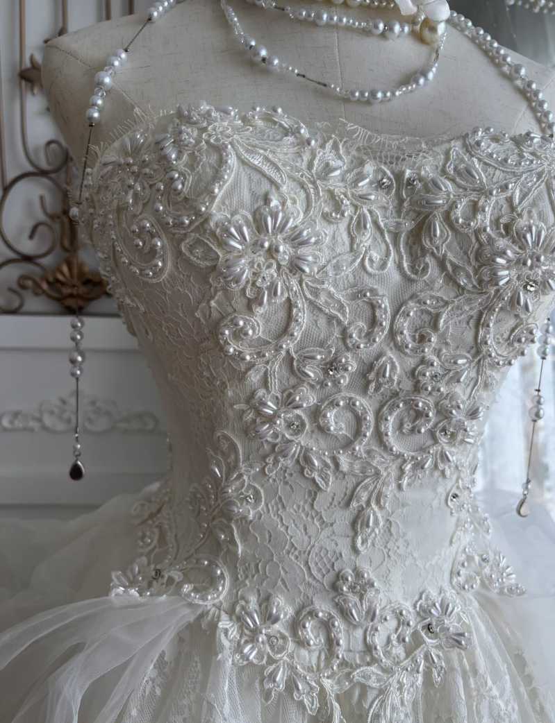 Glam Strapless White Tulle Homecoming Dress Appliques Sequins A-Line Birthday Dress GG7641