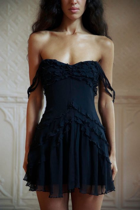 Trendy Off The Shoulder Homecoming Dress Navy Blue Ruffled A-Line Birthday Dress GG7778