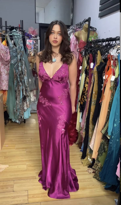 Gorgeous Spaghetti Straps Prom Dress Sequins Backless Mermaid Evening Dress GG8087